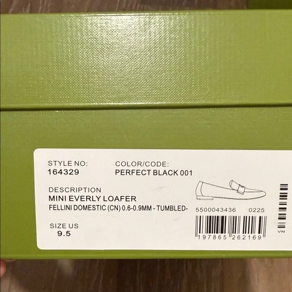 Tory Burch Black Pebbled Leather Penny Loafers - Picture 14 of 14